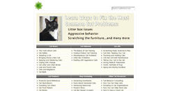 Desktop Screenshot of catbegood.com